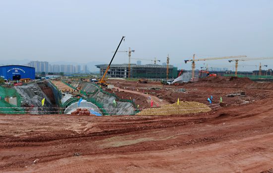 金星節點工程現場。林川 攝